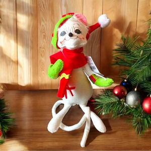 ANNALEE 2015 Small Mouse Christmas Decoration w/ Original Tags